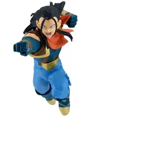 Banpresto Dragon Ball GT Super 17 vs SSGSS Gogeta Match Makers Figure 9cm pas cher