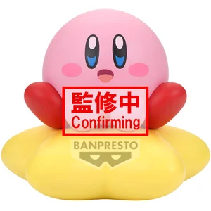 Banpresto Kirby Sofvimates PVC Statue Kirby (Warp Star Ver.) 11 cm pas cher