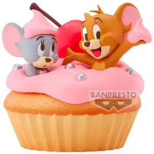 Bandai Figurine Tom Et Jerry Grande Cupcake Sucré 11 Cm