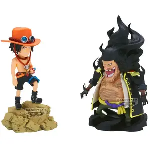 ONE PIECE - Ace VS Marshall D. Teach - Figurine WCF Log Stories 8cm  - Banpresto Figurine  - BM-242151 