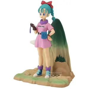 DRAGON BALL - Bulma - Figurine History Box 13cm  - Banpresto Figurine  - BM-242145 