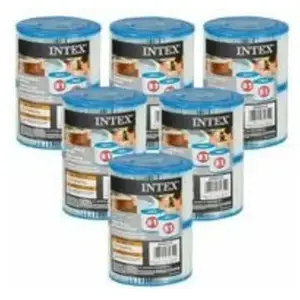 Comparateur de prix : Intex - 12 cartouches Pure Spa (6 lots de 2 filtres)