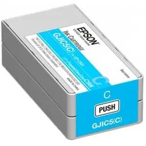 Comparateur de prix : Epson GJIC5(C): Ink cartridge for ColorWorks C831 (Cyan) (MOQ=10) TU