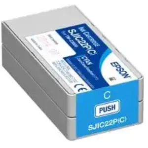Comparateur de prix : Epson SJIC22P(C) - cyan - originale - cartouche d'encre