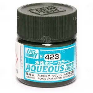 Comparateur de prix : Mr Hobby -Gunze Aqueous Hobby Colors (10 ml) RLM83 Dark Green