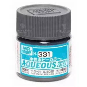 Comparateur de prix : Mr Hobby -Gunze Aqueous Hobby Colors (10 ml) Dark Seagray BS381C/638