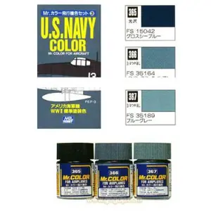 Comparateur de prix : Mr.Hobby CS-653 CS653 U.S. Navy Colors for Aircraft (WW2) 3x18ml