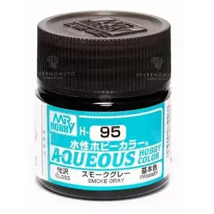 Comparateur de prix : Mr Hobby -Gunze Aqueous Hobby Colors (10 ml) Smoke Gray