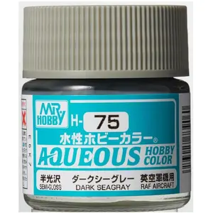 Mr Hobby -Gunze Aqueous Hobby Colors (10 ml) Dark Seagray