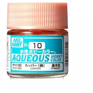 Comparateur de prix : Mr Hobby -Gunze Aqueous Hobby Colors (10 ml) Copper
