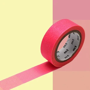 Masking Tape 1P Dégradé fluo rose vers jaune 15 mm x 7 m pas cher