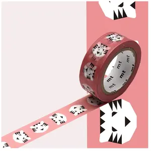 Comparateur de prix : Masking Tape Papier tigre rose 15 mm x 7 m