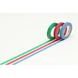 Masking Tape Slim 7 m x 6 mm Set H 3 couleurs UniesVendu parscrapmalin