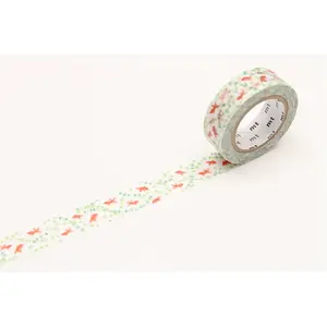 Masking Tape 7 m x 15 mm Poisson Rouge pas cher
