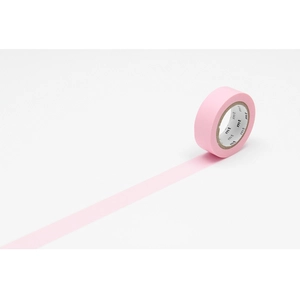 Masking tape unicolore - Rose - 1,5 cm x 7 m pas cher
