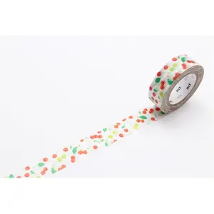 Masking Tape 7 m x 15 mm Cerises pas cher