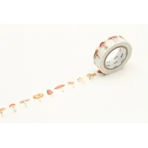Masking Tape 7 m x 15 mm Champignons pas cher