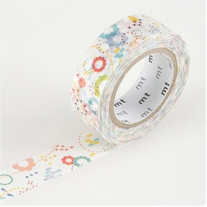 Masking Tape 7 m x 15 mm Colorful Pop