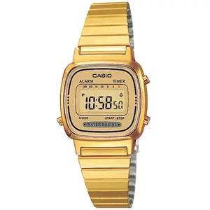 Comparateur de prix : CASIO Montre Quartz Chronographe LA670WEGA9EF Femme