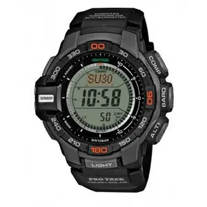 Comparateur de prix : Montre Homme Casio Pro Trek PRG-270-1ER - Montre Sport Grise Multifonctions 