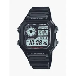 Comparateur de prix : Montre Casio Casio Collection Pour Hommes en Noir - AE-1200WH-1AVEF TU