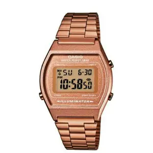 Comparateur de prix : Montre CASIO Mixte B640WC-5AEF en acier inoxydable or rose