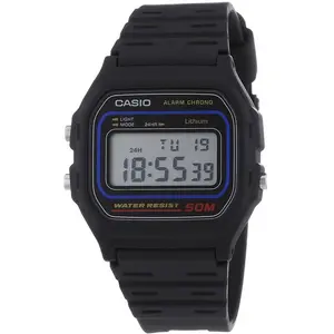 Montre Casio Résine Casio Collection W-59-1VQES - Homme pas cher