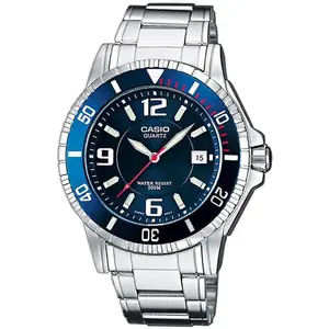 Comparateur de prix : Montre Homme Casio Collection MTD-1053D-2AVES - Bracelet Acier Argent