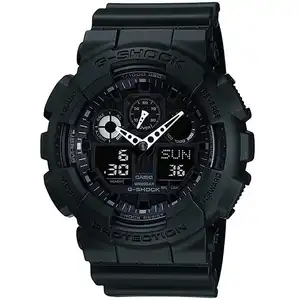 Comparateur de prix : CASIO G-Shock Montre GA-100-1A1ER Quartz Chronographe