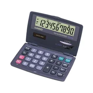 Citizen CASIO - calculatrice SL-210 TE, avec alimentation solaire/pile pas cher