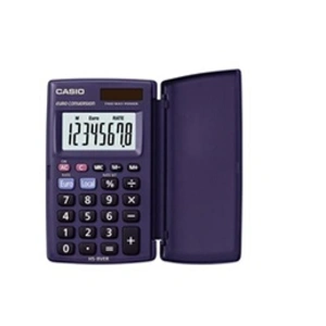 Casio HS-8VER - Calculatrice de poche - 8 chiffres - panneau solaire, pile pas cher
