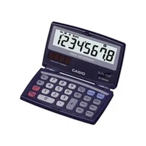 Casio SL-100VER - Calculatrice de poche - 8 chiffres - pile, panneau solaire pas cher