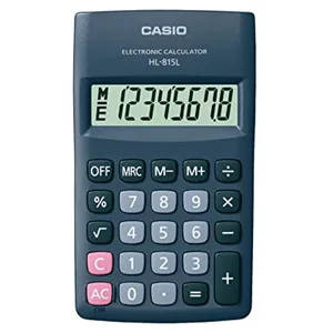 Casio HL-815L-BK Calculatrice pas cher