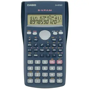 Casio FX-82MS - Calculatrice scientifique - 10 chiffres + 2 exposants - pile pas cher