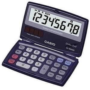 CASIO - Calculatrice de poche pliable conversion pas cher