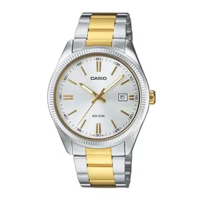 Comparateur de prix : Montre Homme Casio MTP-1302PSG-7AVEF - Bracelet Acier Argenté et Doré