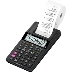 Comparateur de prix : Calculatrice Imprimante Portable - CASIO - HR-8 RCE - Noir - LCD 12 chiffres - 0,445 kg