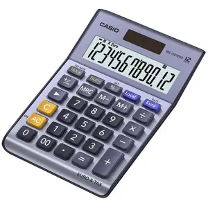 Casio MS-120TERII calculatrice Bureau Calculatrice basique Noir, Bleu,...