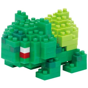 NEWPROJET ITALIA SRL Kit de construction Pokemon - NANOBLOCK - Bulbasaur - Jouet Nbpm003 Nb