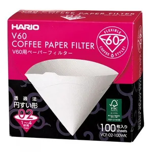 Hario Filtres en papier blanc Hario  Misarashi V60-2