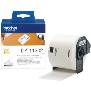 Comparateur de prix : Brother DK-11202 - etiquettes d'expedition - 300 etiquette(s) - 62 x 100 mm