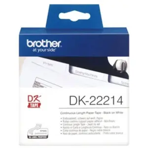 Comparateur de prix : Brother DK-22214 - papier thermique - rouleau (1,2 cm x 30,5 m)