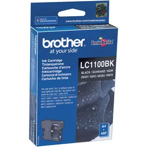 Comparateur de prix : Brother LC1100BK - noir - original - cartouche d'encre