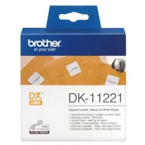 Comparateur de prix : BROTHER Etiquettes papier - 23x23mm