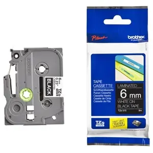 Brother TZe-315 - ruban lamine - 1 cassette(s) - Rouleau (0,6 cm x 8 m) pas cher