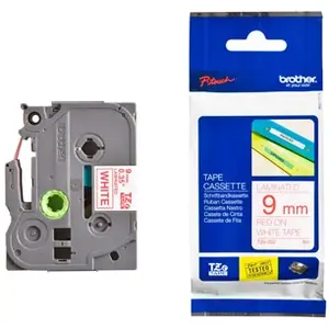 Brother TZe-222 - ruban lamine - 1 cassette(s) - Rouleau (0,9 cm x 8 m) pas cher
