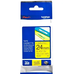 Comparateur de prix : Brother TZe-651 - ruban lamine - 1 cassette(s) - Rouleau (2,4 cm x 8 m)