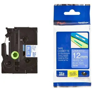 Brother TZe-535 - ruban lamine - 1 cassette(s) - Rouleau (1,2 cm x 8 m) pas cher