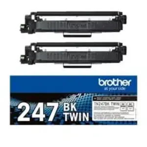 Comparateur de prix : Toner Original Brother TN247BKTWIN Noir Pack 2 Unités
