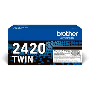 Comparateur de prix : Brother - toner n 3K PK2 - 3000 pages - 2 pièce(s) (TN2420TWIN)